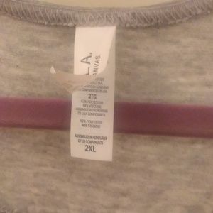 Tops - Medium-large grey racerback tank Tops - Medium-large grey racerback tank